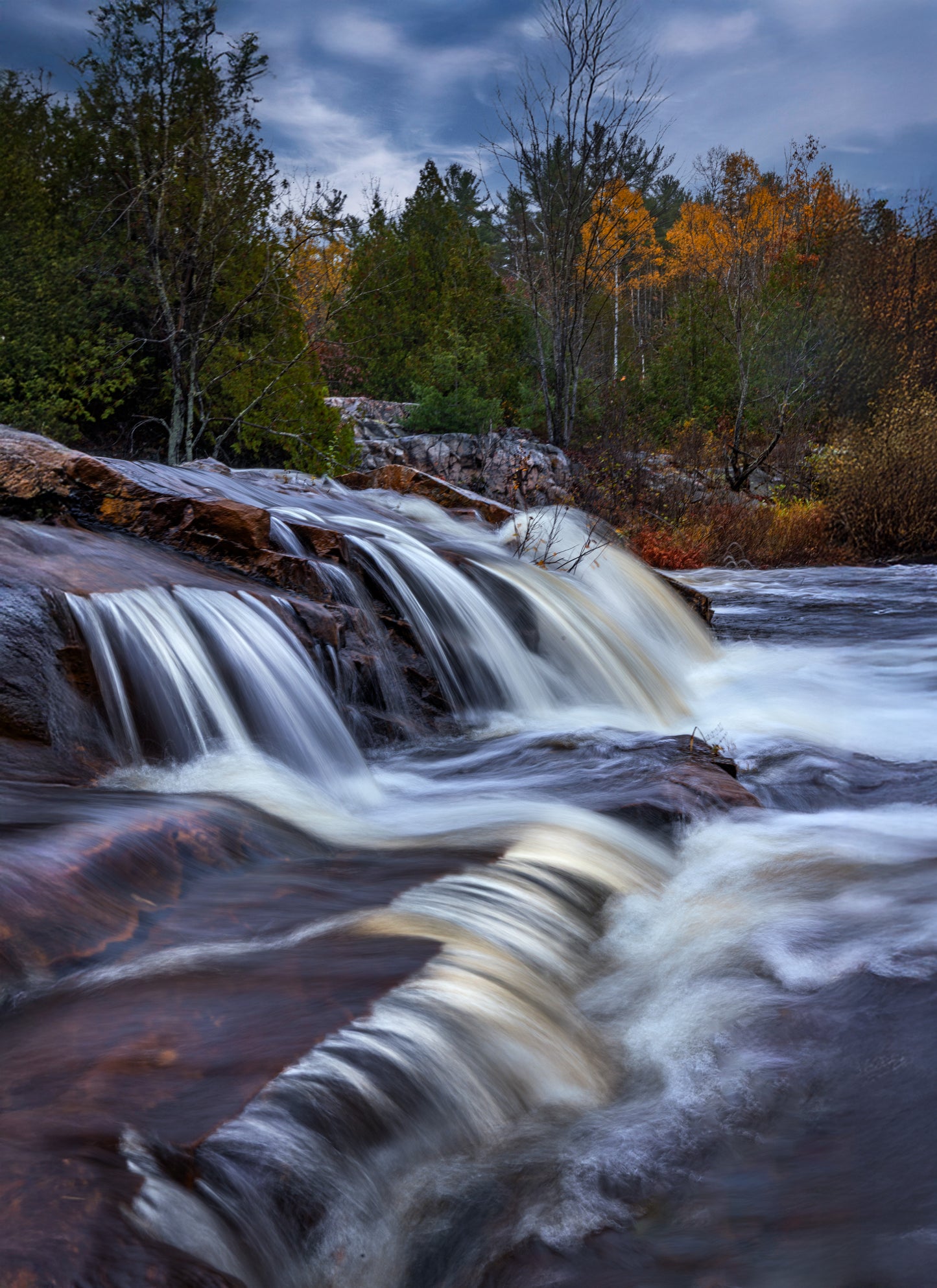Canvas - Autumn Pipeline Falls