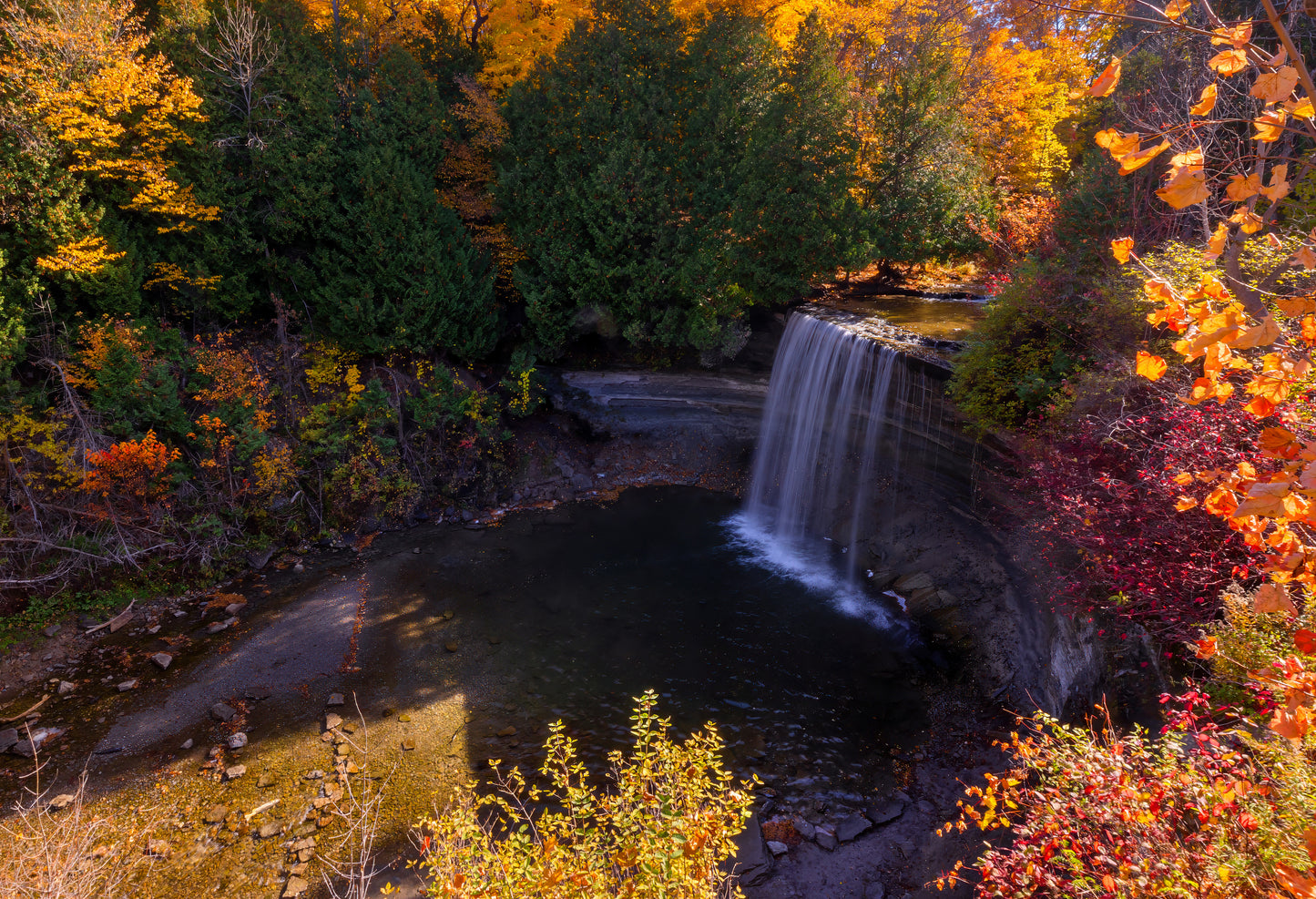 Canvas - Bridal Veil Falls 11 (Manitoulin)