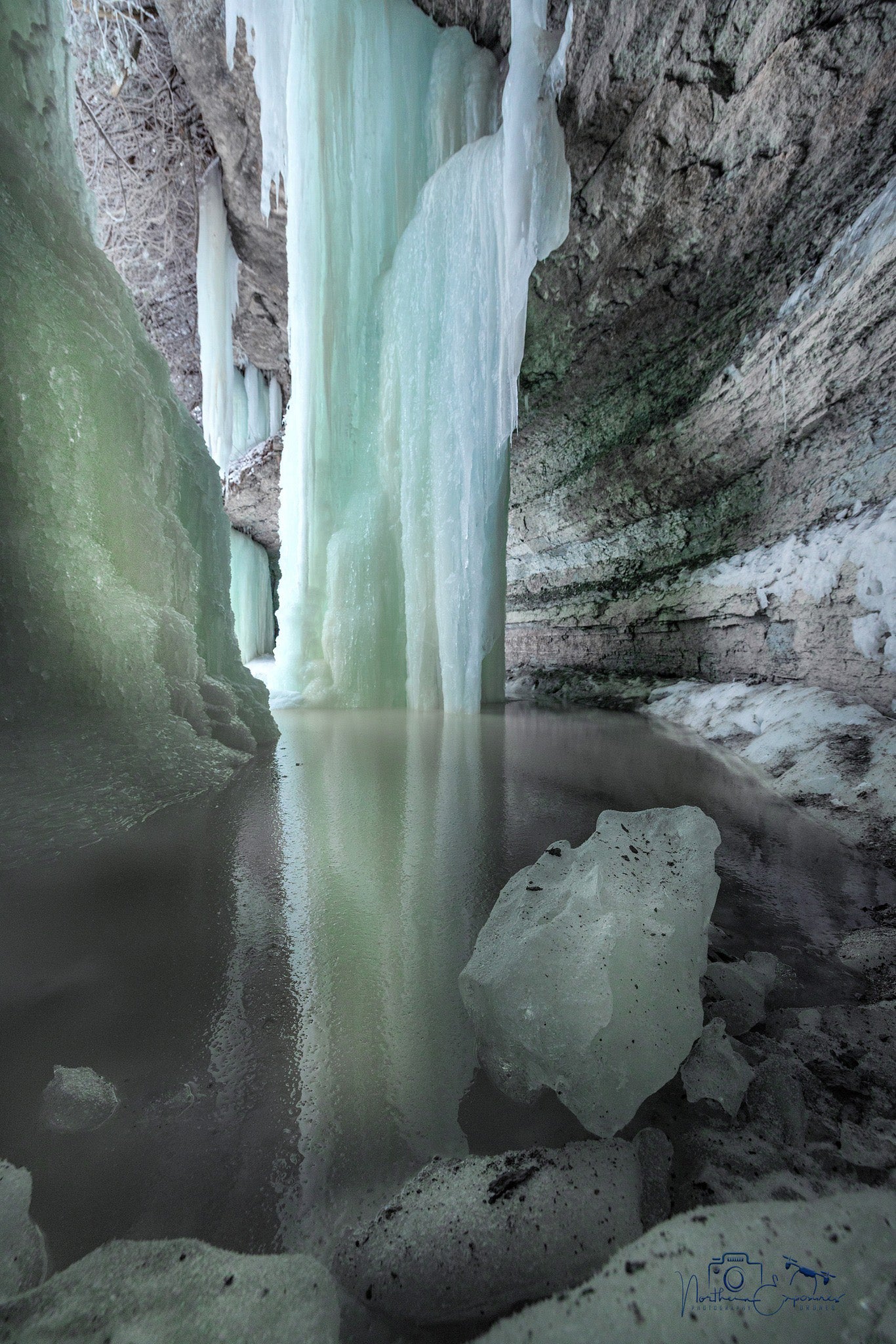 Canvas - Bridal Veil Falls 18 (Manitoulin)
