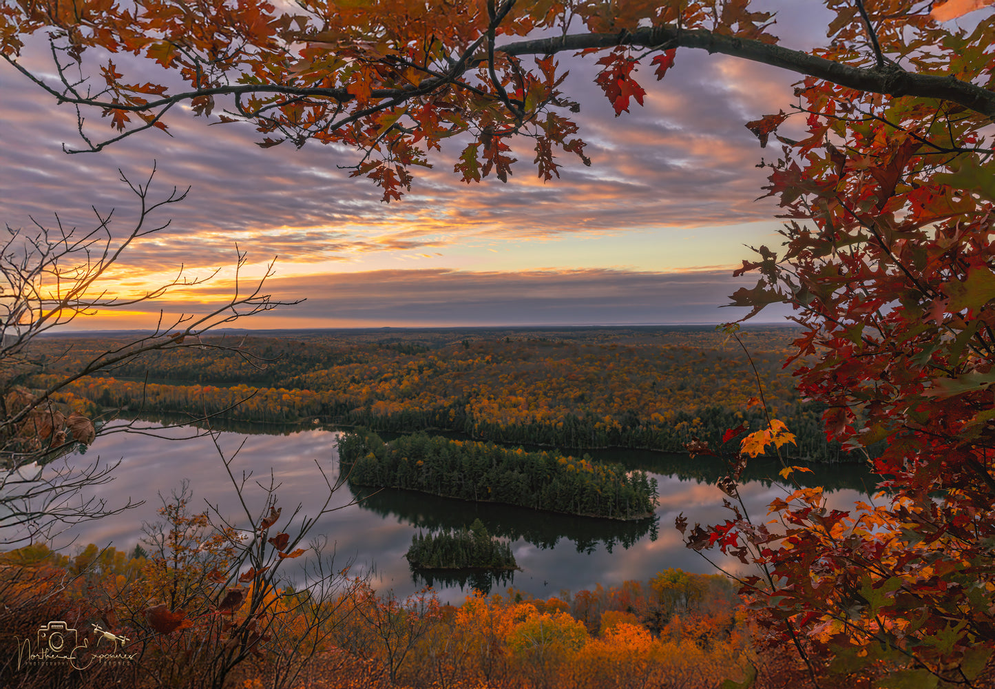 Canvas - Fire Tower Zebra Skies 7