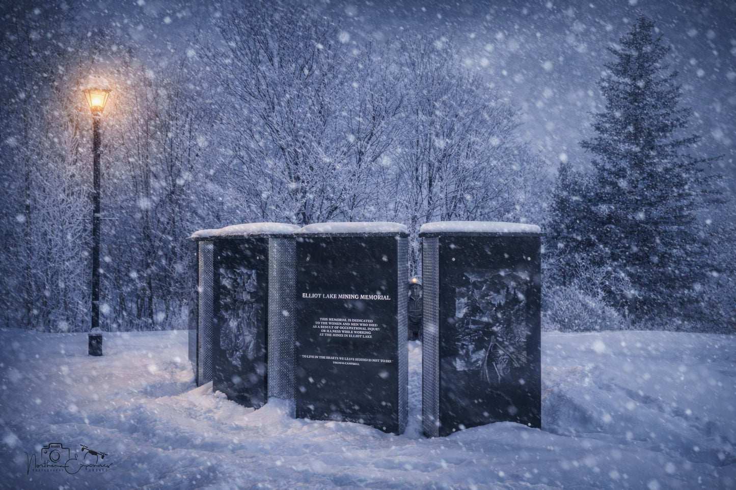 Canvas - Miner's Monument Winter (Remastered)