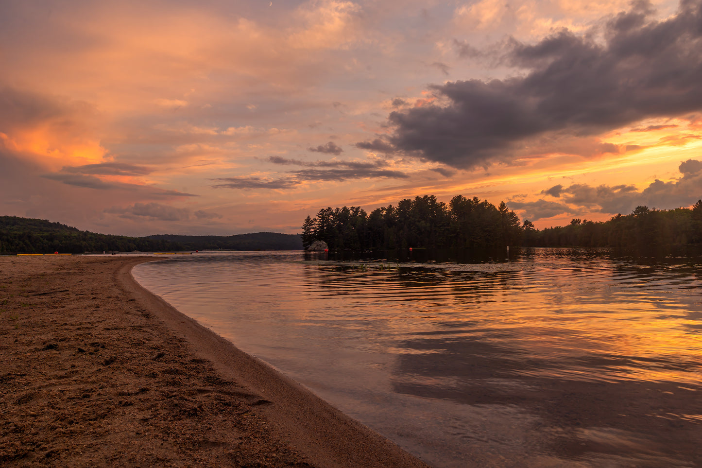 Canvas - Spruce Beach Shoreline