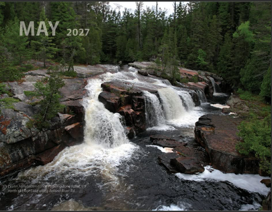 2027 Elliot Lake calendar (Local Pick up)