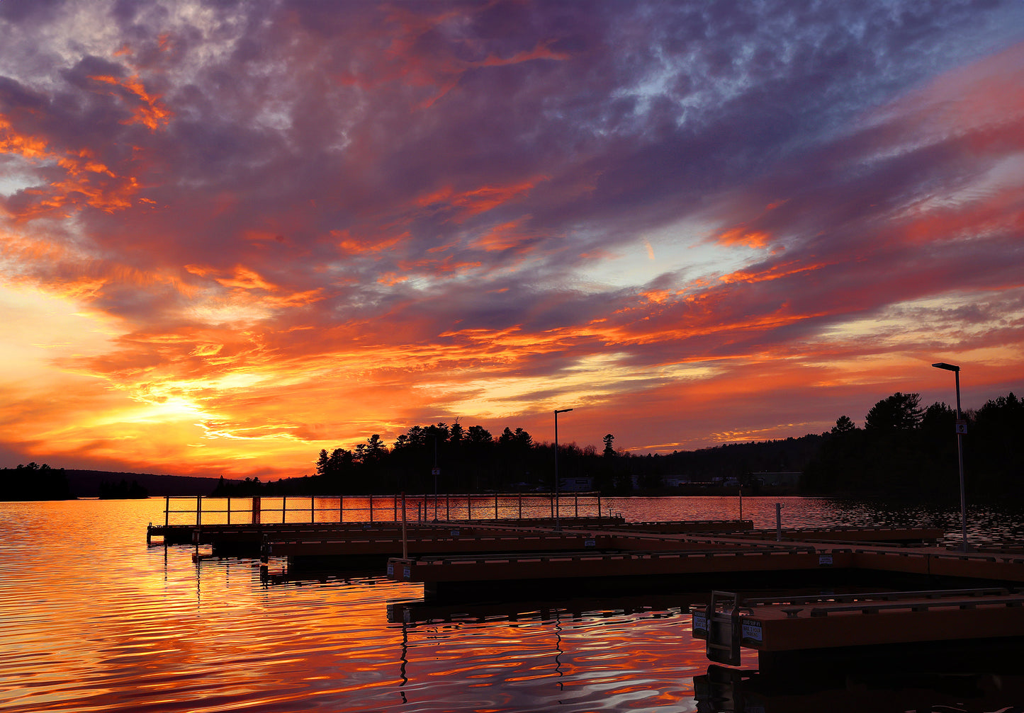 Canvas - Elliot Lake Boat Launch - Sunset 7