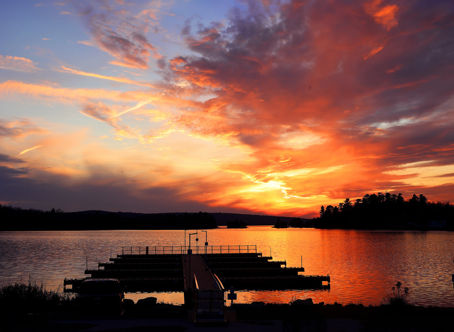 Canvas - Elliot Lake Boat Launch - Sunset 8