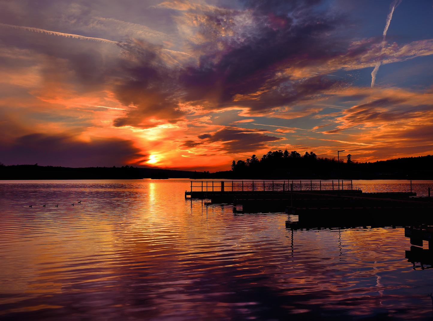 Canvas - Elliot Lake Boat Launch - Sunset 9