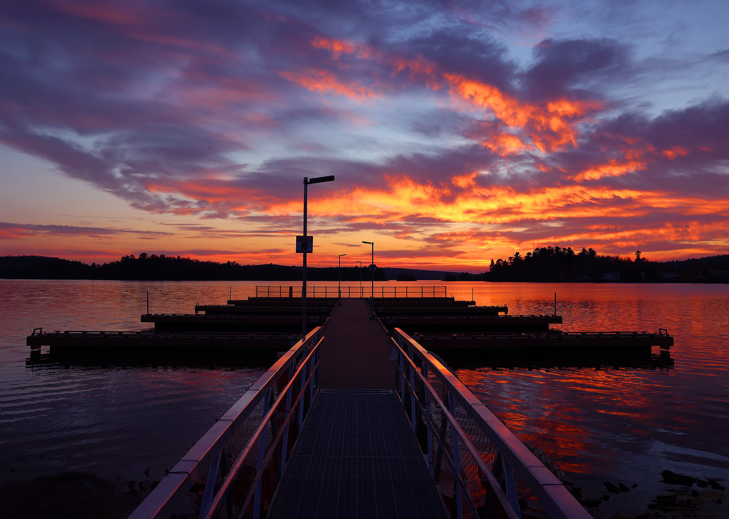 Canvas - Elliot Lake Boat Launch - Sunset 13