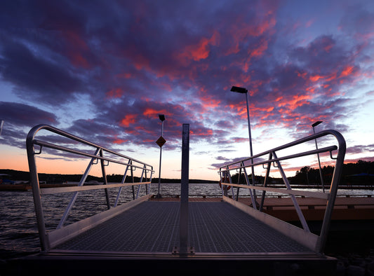 Canvas - Elliot Lake Boat Launch - Sunset 15