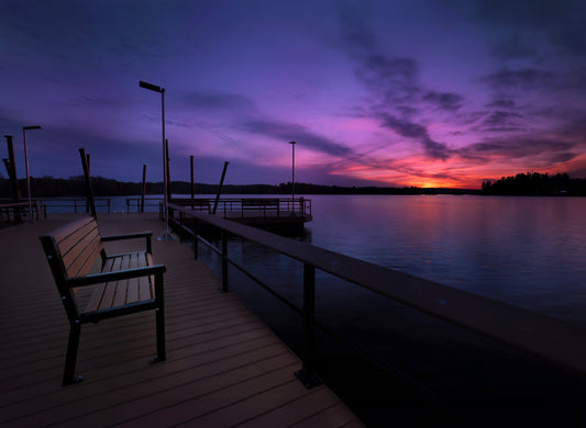 Canvas - Elliot Lake Boat Launch - Sunset 20