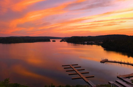 Canvas - Elliot Lake Boat Launch - Sunset 5