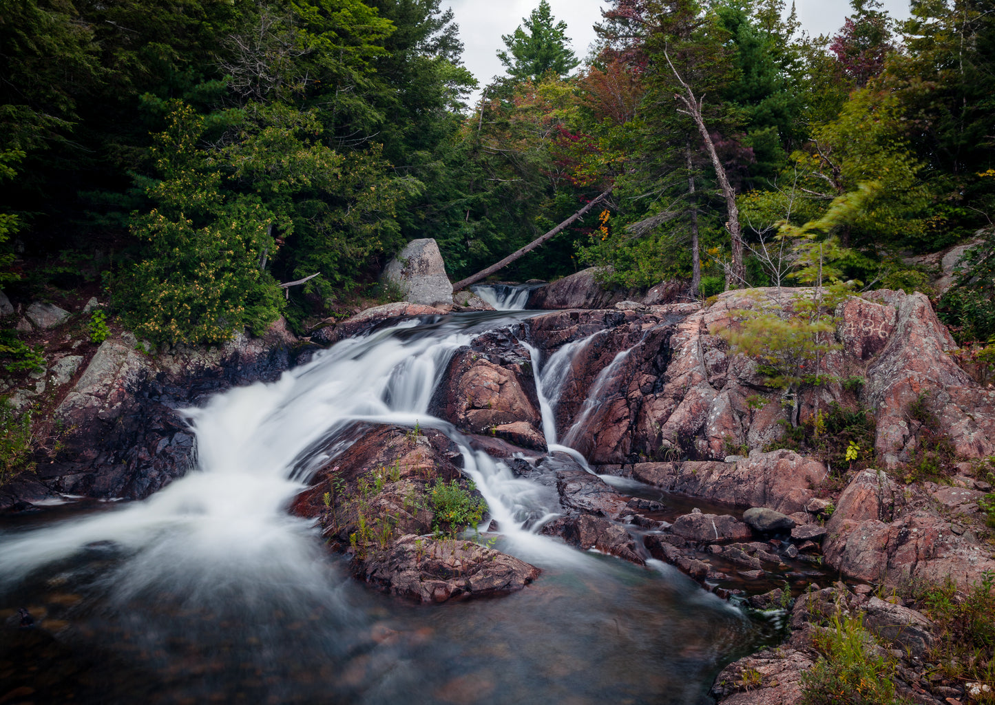 Canvas - Elliot Lake Waterfall 9