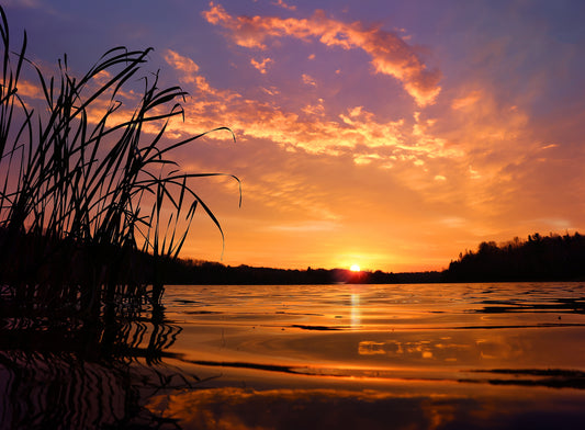 Canvas - Esten Lake Sunrise