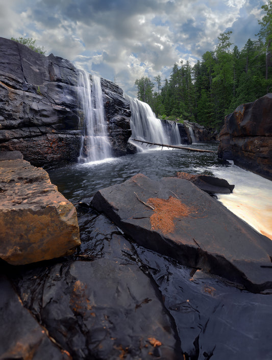 Canvas - Puddingstone Falls 3