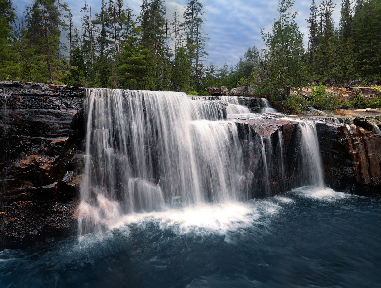 Canvas - Puddingstone Falls 1