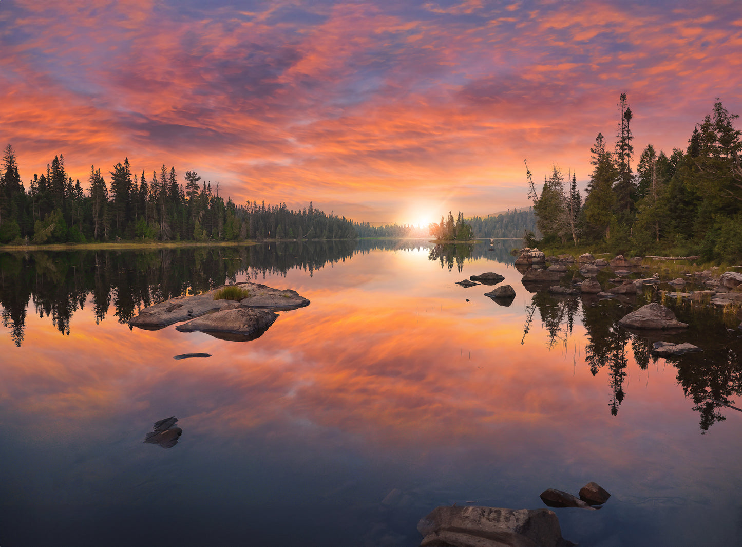 Canvas - Lake Superior Park - Rabbit Blanket Lake