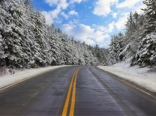 Canvas - Roads - Hwy 108 North Winter