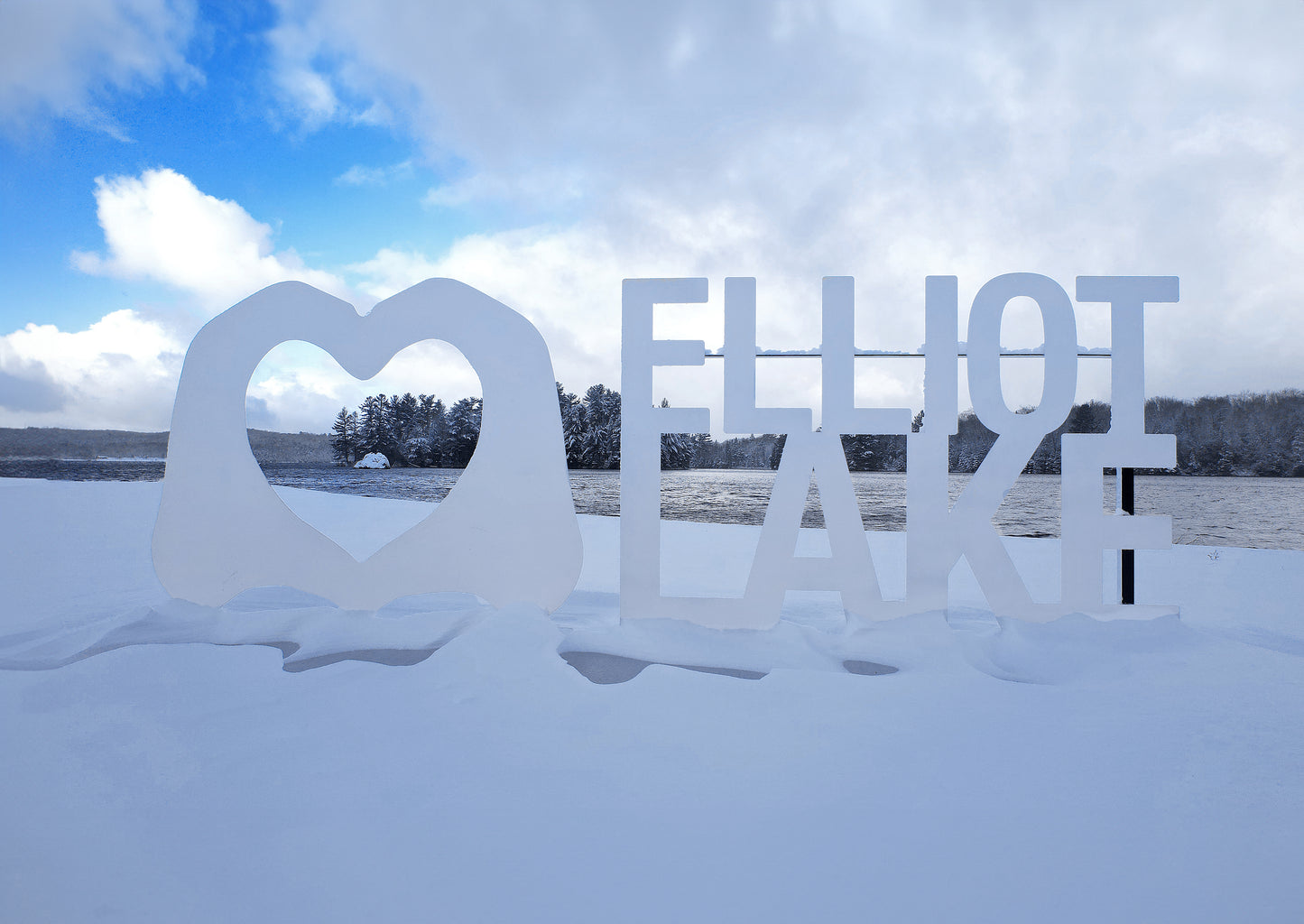 Canvas - Elliot Lake Sign 5