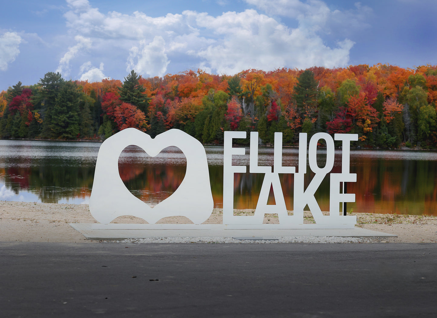 Canvas - Elliot Lake Sign 6