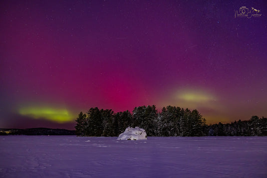 Canvas - Aurora at the Rock (winter 2026)