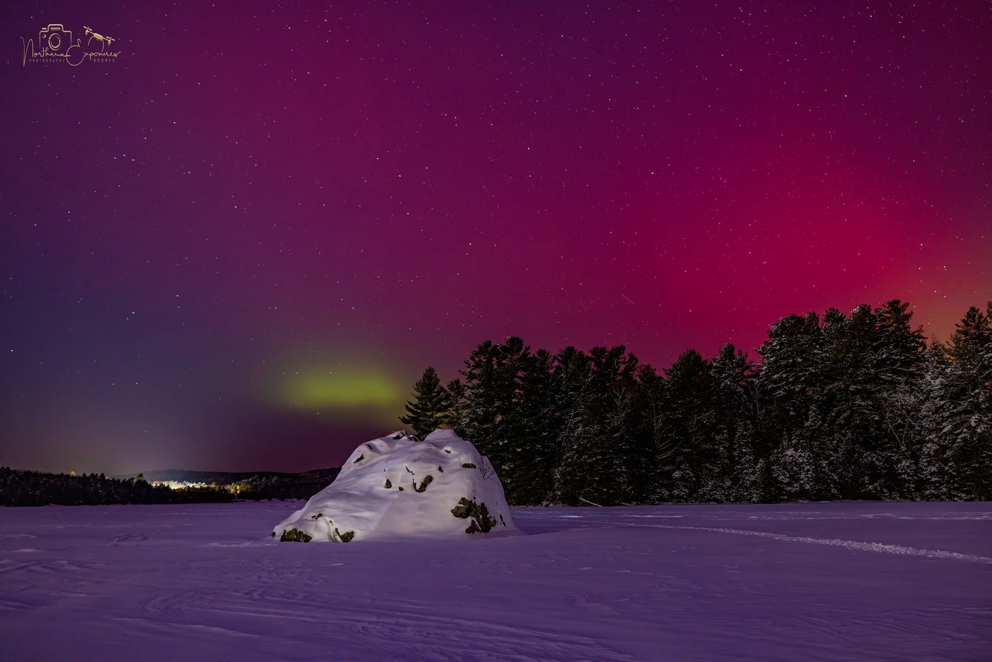 Canvas - Aurora at the Rock 3 (winter 2026)