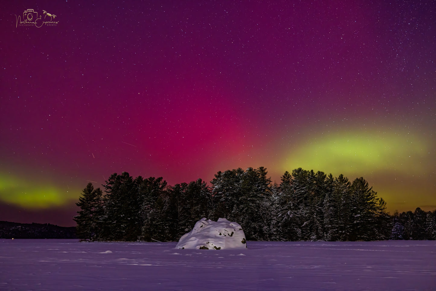 Canvas - Aurora at the Rock 2 (winter 2026)