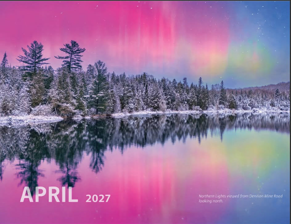 2027 Elliot Lake calendar (Local Pick up)