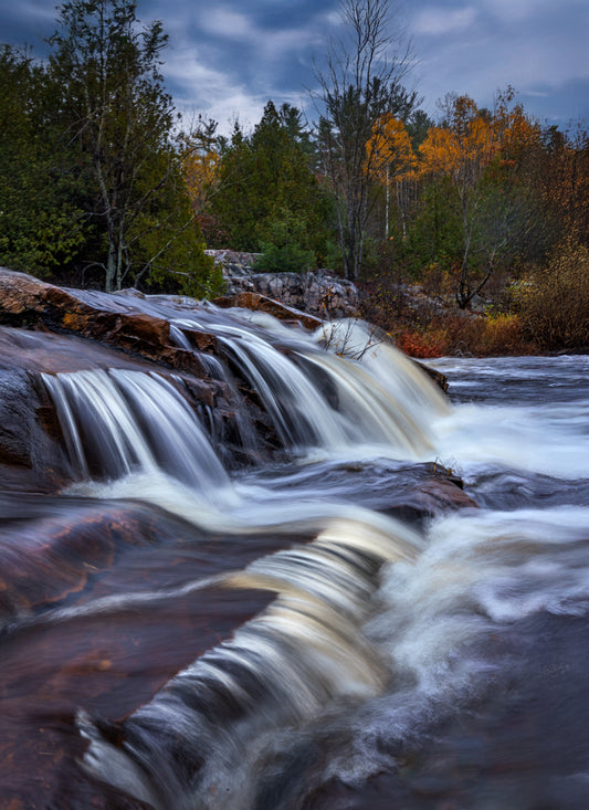Canvas - Autumn Pipeline Falls