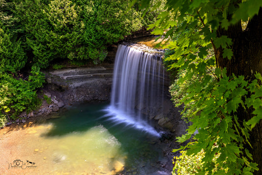 Canvas - Bridal Veil Falls 01 (Manitoulin)