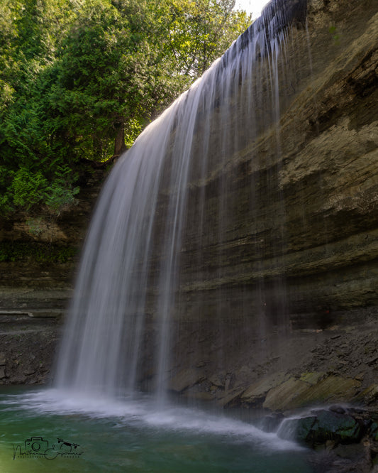 Canvas - Bridal Veil Falls 02 (Manitoulin)