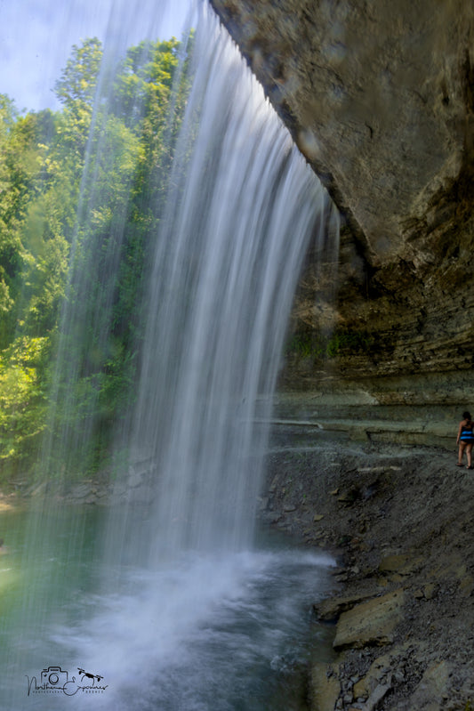 Canvas - Bridal Veil Falls 05 (Manitoulin)