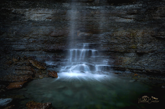 Canvas - Bridal Veil Falls 07 (Manitoulin)