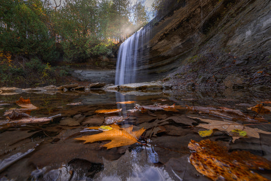 Canvas - Bridalveil Falls Autumn