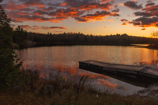 Canvas - Autumn Sun on Esten 2