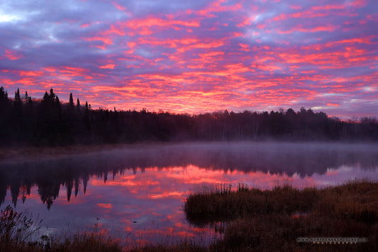 Canvas - Depot Lake 1 - sunrise