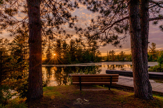 Canvas - Dunlop Lake Boat Launch 8