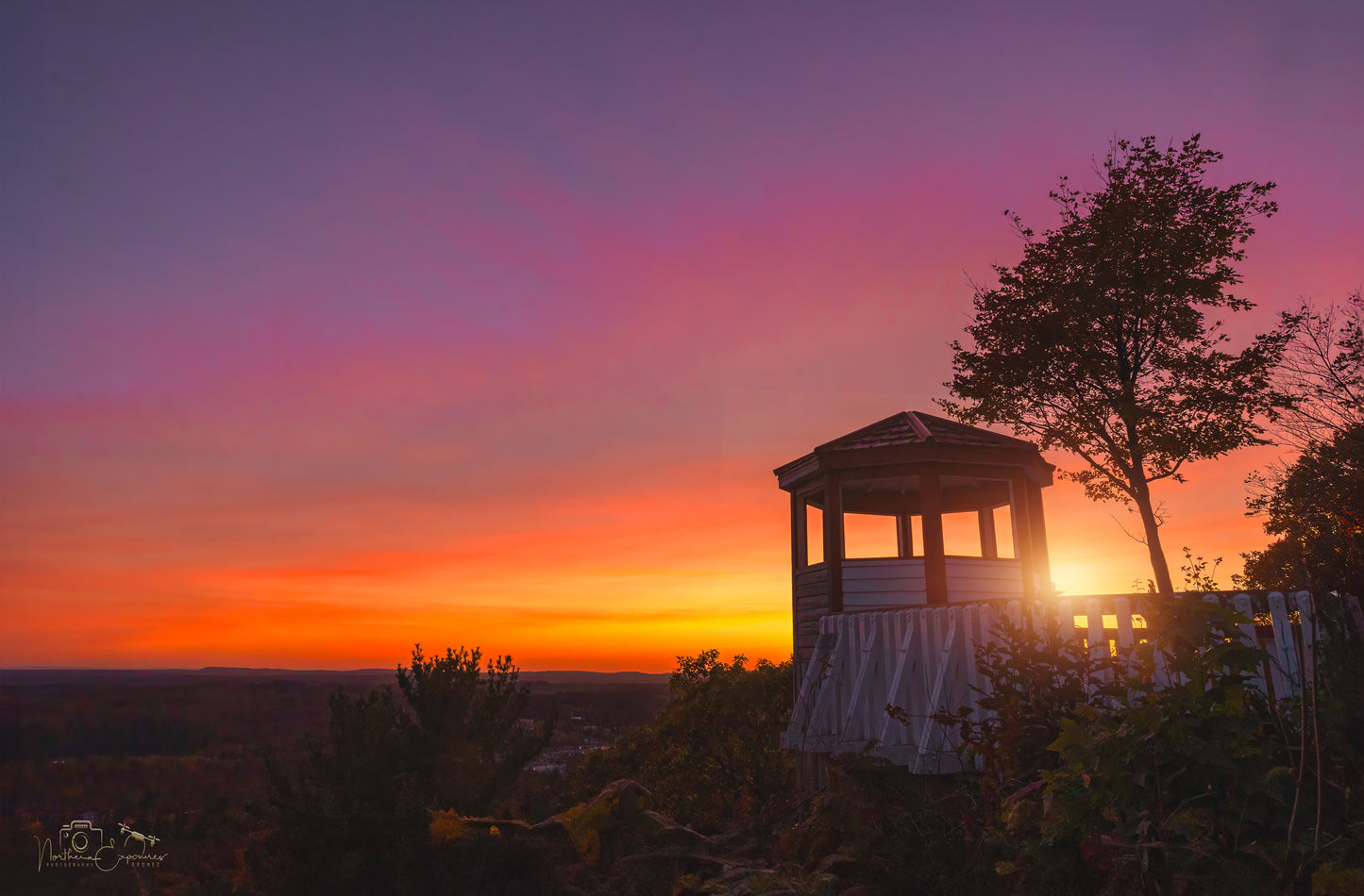 Canvas - Fire Tower Lookout 2