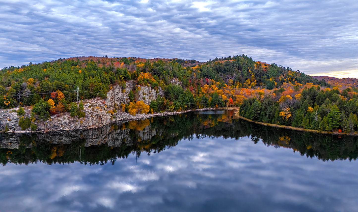 Canvas - Horne Lake Yellow Reflections