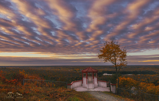 Canvas - Fire Tower Zebra Skies 2