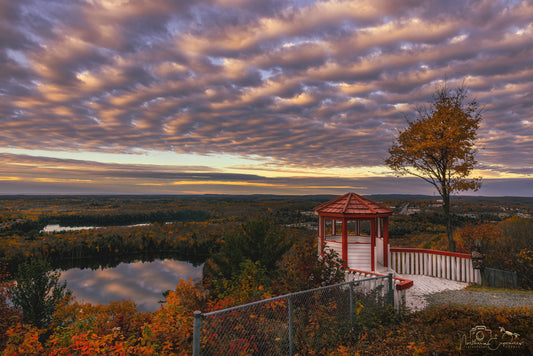 Canvas - Fire Tower Zebra Skies 5