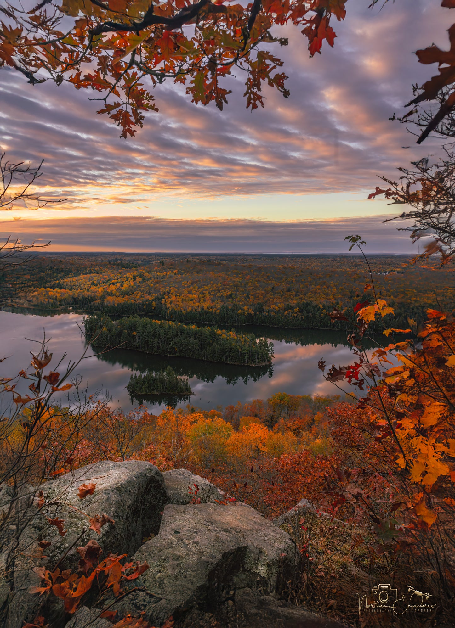 Canvas - Fire Tower Zebra Skies 6