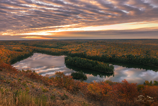 Canvas - Fire Tower Zebra Skies 8