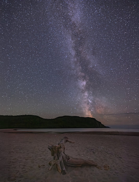 Canvas - Milky Way at Old Woman Bay