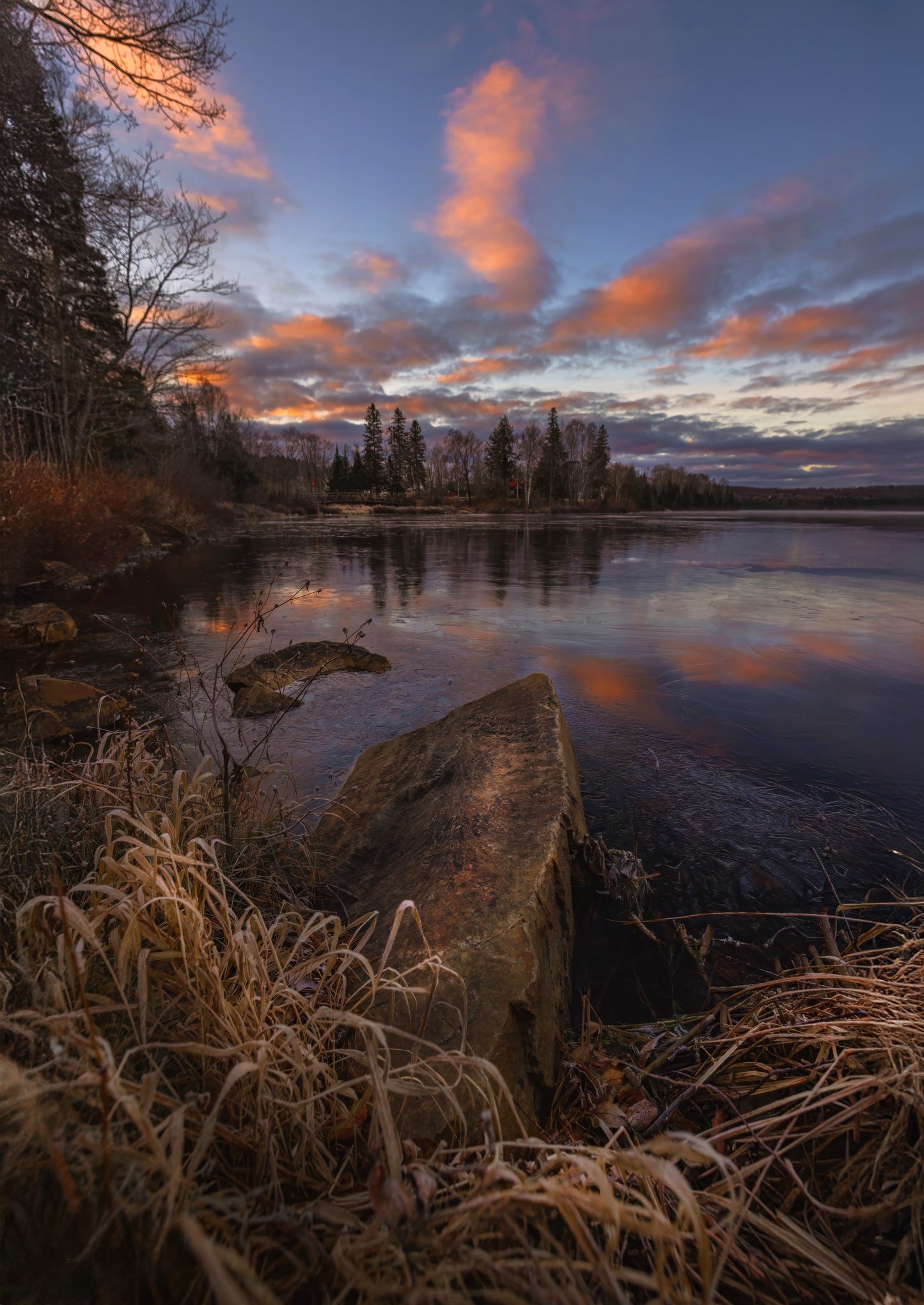 Canvas - Westview Ice Sunrise