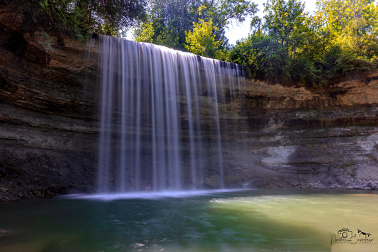 Canvas - Bridal Veil Falls 08 (Manitoulin)