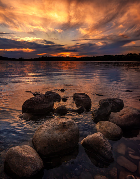 Canvas - Dunlop Lake Boat Launch 5