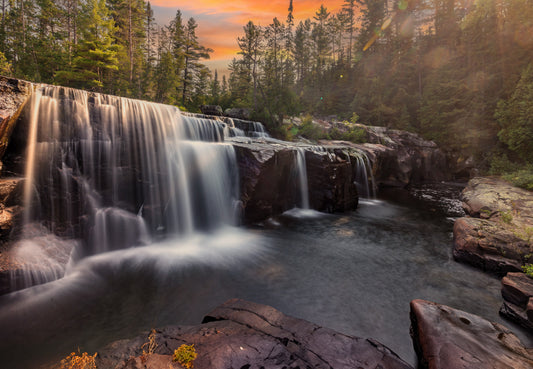 Canvas - Puddingstone Falls 12