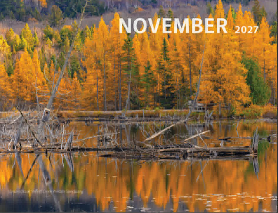 2027 Elliot Lake calendar (Local Pick up)