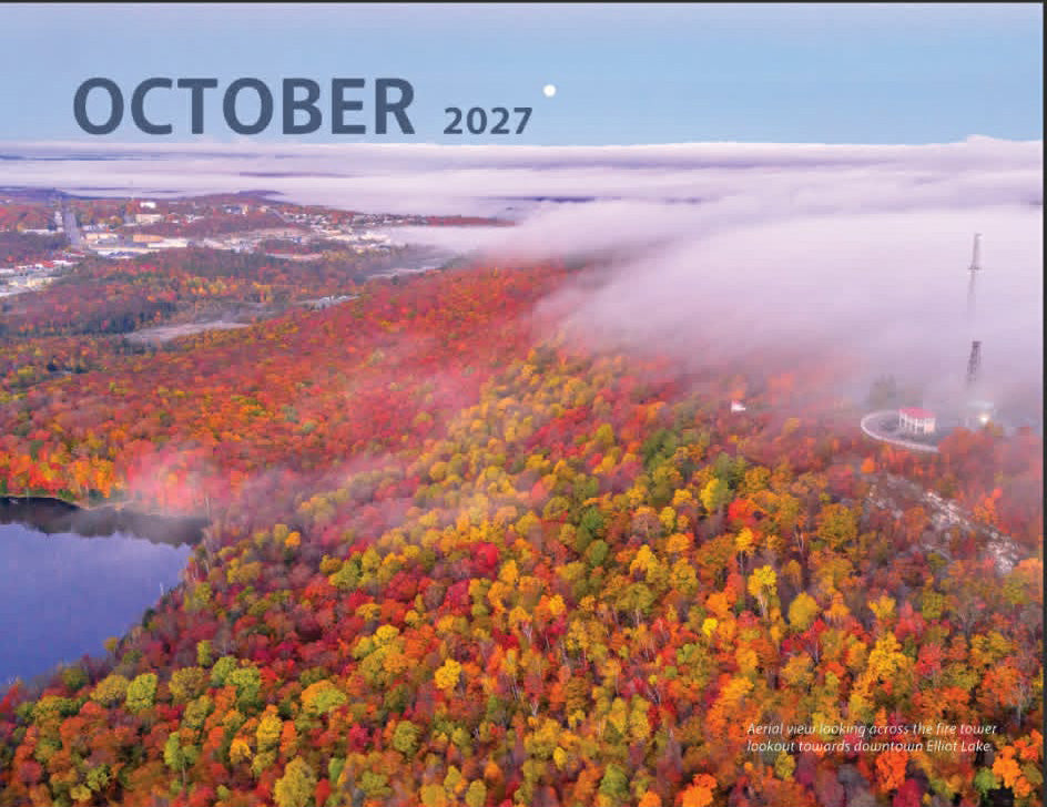 2027 Elliot Lake calendar (Local Pick up)