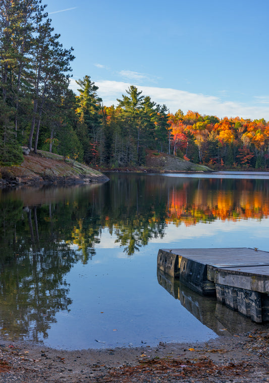 Canvas - Esten Boat Launch portrait