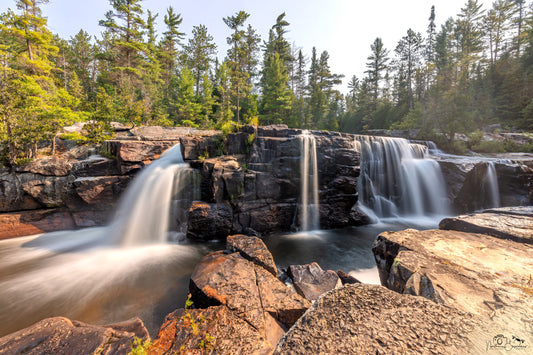 Canvas - Puddingstone Falls 13